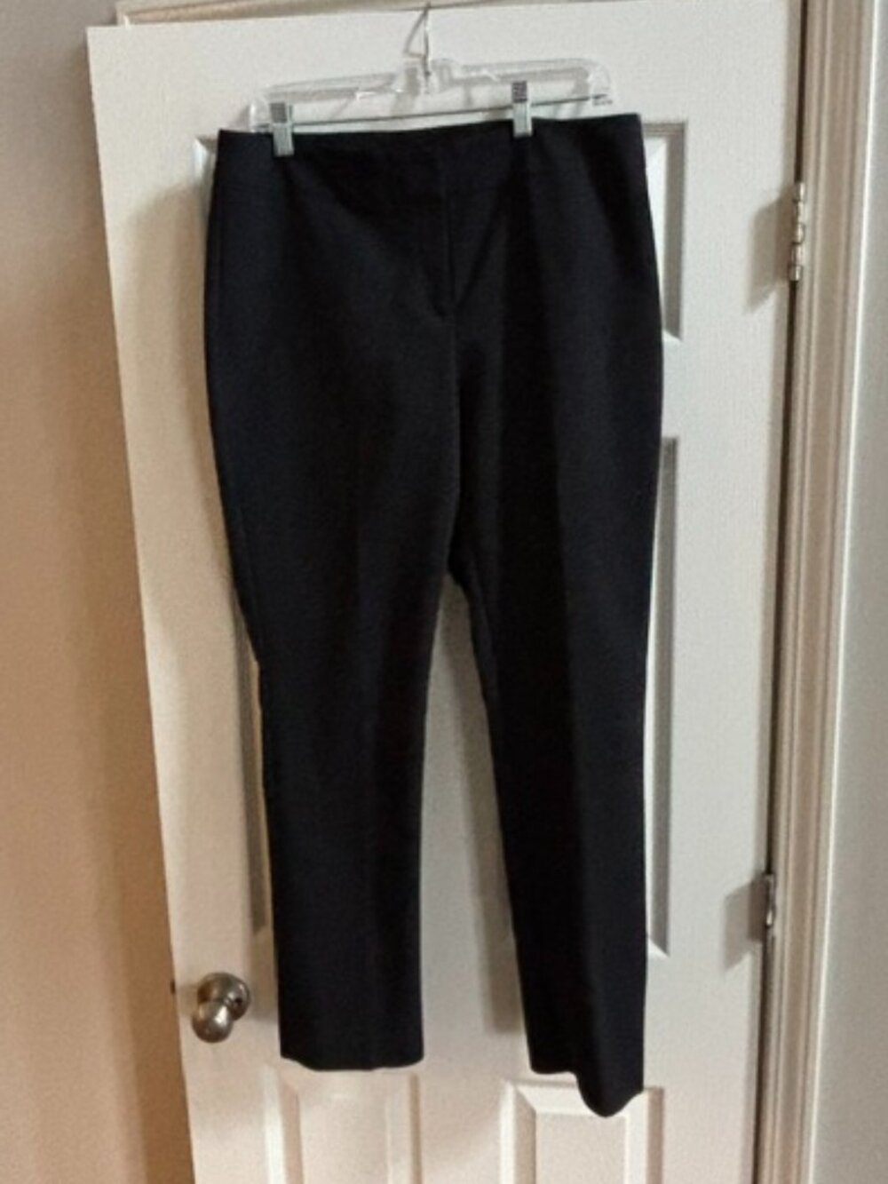 Ann Taylor Factory Curvy Stretch Black Dress Pants - 10
